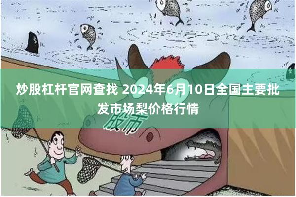 炒股杠杆官网查找 2024年6月10日全国主要批发市场梨价格行情