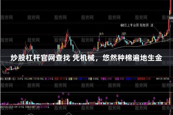 炒股杠杆官网查找 凭机械，悠然种棉遍地生金