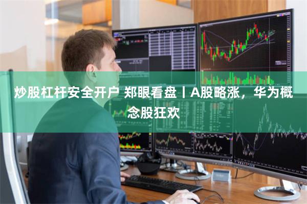 炒股杠杆安全开户 郑眼看盘丨A股略涨，华为概念股狂欢