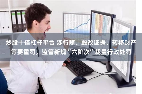 炒股十倍杠杆平台 涉行贿、毁改证据、转移财产等要重罚，监管新规“六阶次”裁量行政处罚