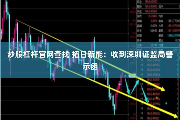 炒股杠杆官网查找 拓日新能：收到深圳证监局警示函