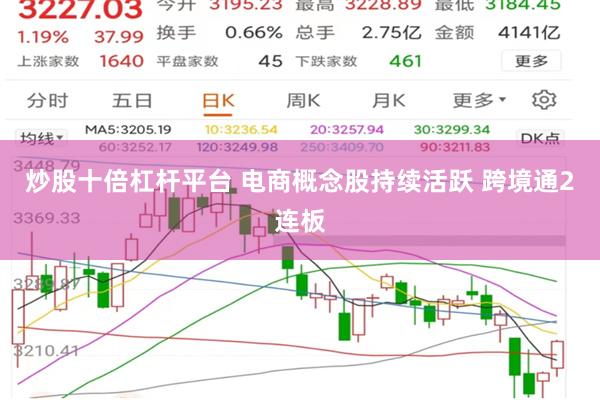 炒股十倍杠杆平台 电商概念股持续活跃 跨境通2连板