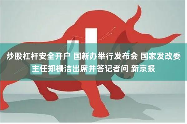炒股杠杆安全开户 国新办举行发布会 国家发改委主任郑栅洁出席并答记者问 新京报