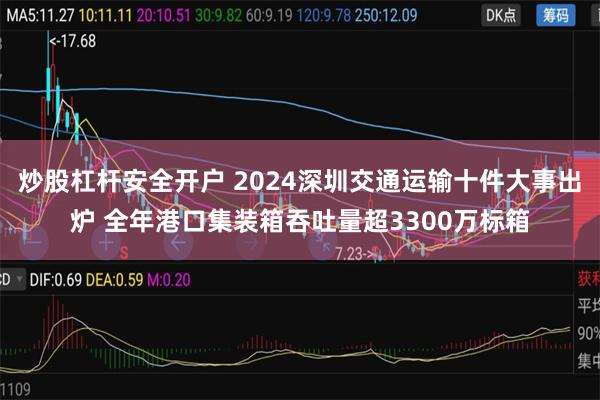 炒股杠杆安全开户 2024深圳交通运输十件大事出炉 全年港口集装箱吞吐量超3300万标箱